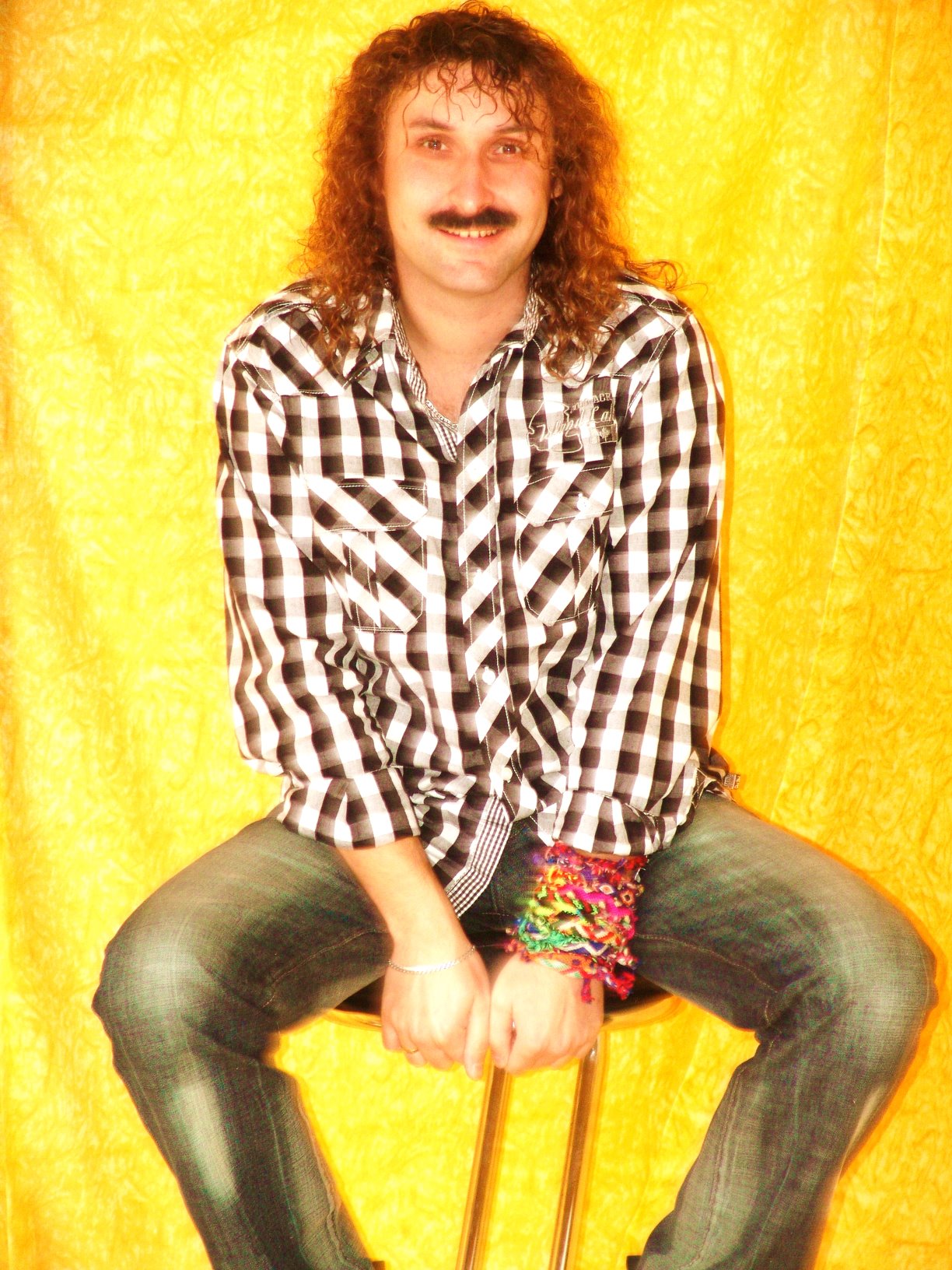 Ein Star auf der Bühne